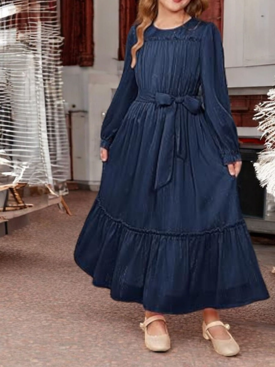 Georgette Grace: Designer Abaya Dress for Young Fashionistas