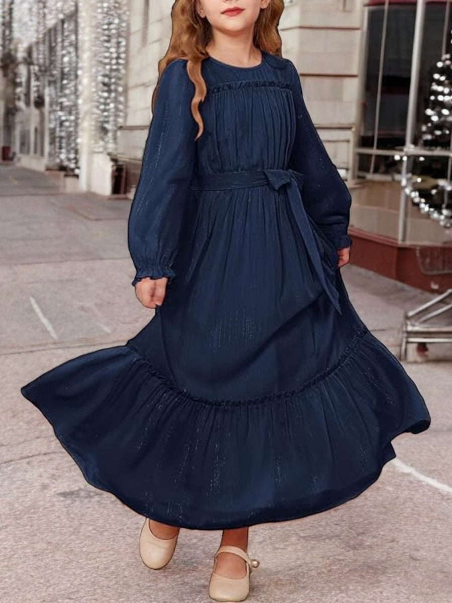 Georgette Grace: Designer Abaya Dress for Young Fashionistas