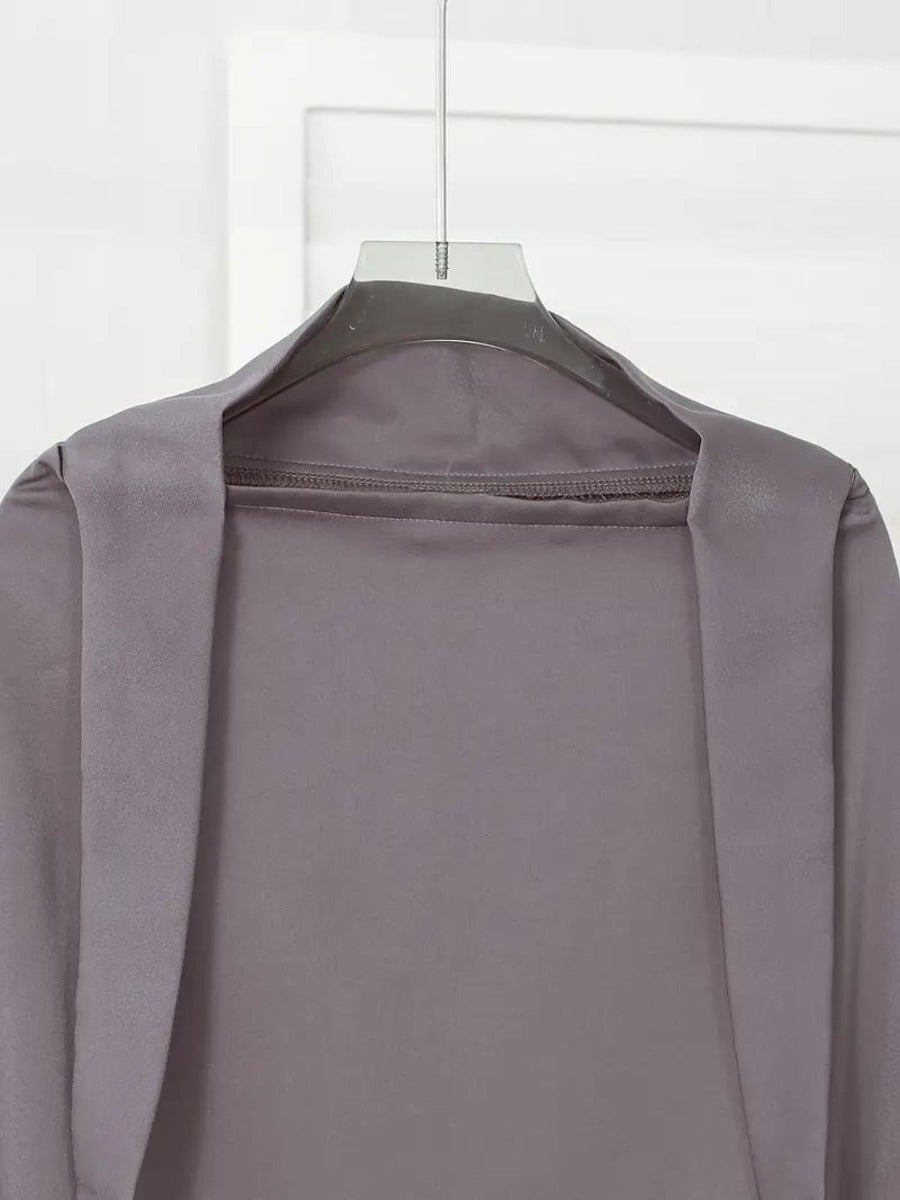 Two-Piece Abaya Set with Coordinated Sleeveless Khimar Hijab