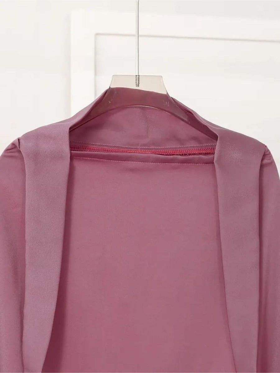 Two-Piece Abaya Set with Coordinated Sleeveless Khimar Hijab