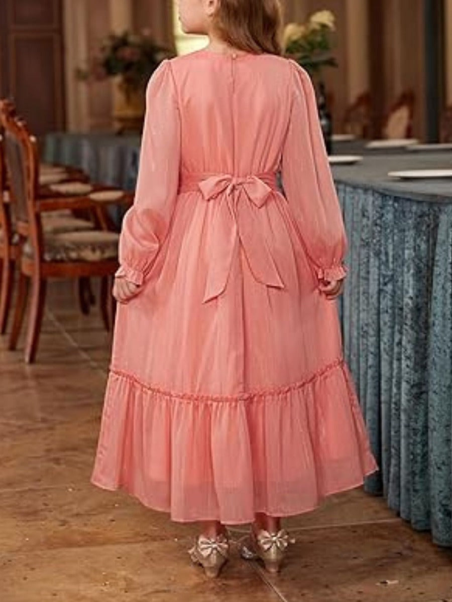 Georgette Grace: Designer Abaya Dress for Young Fashionistas