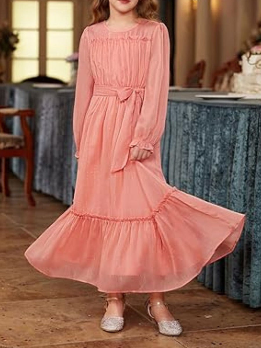 Georgette Grace: Designer Abaya Dress for Young Fashionistas