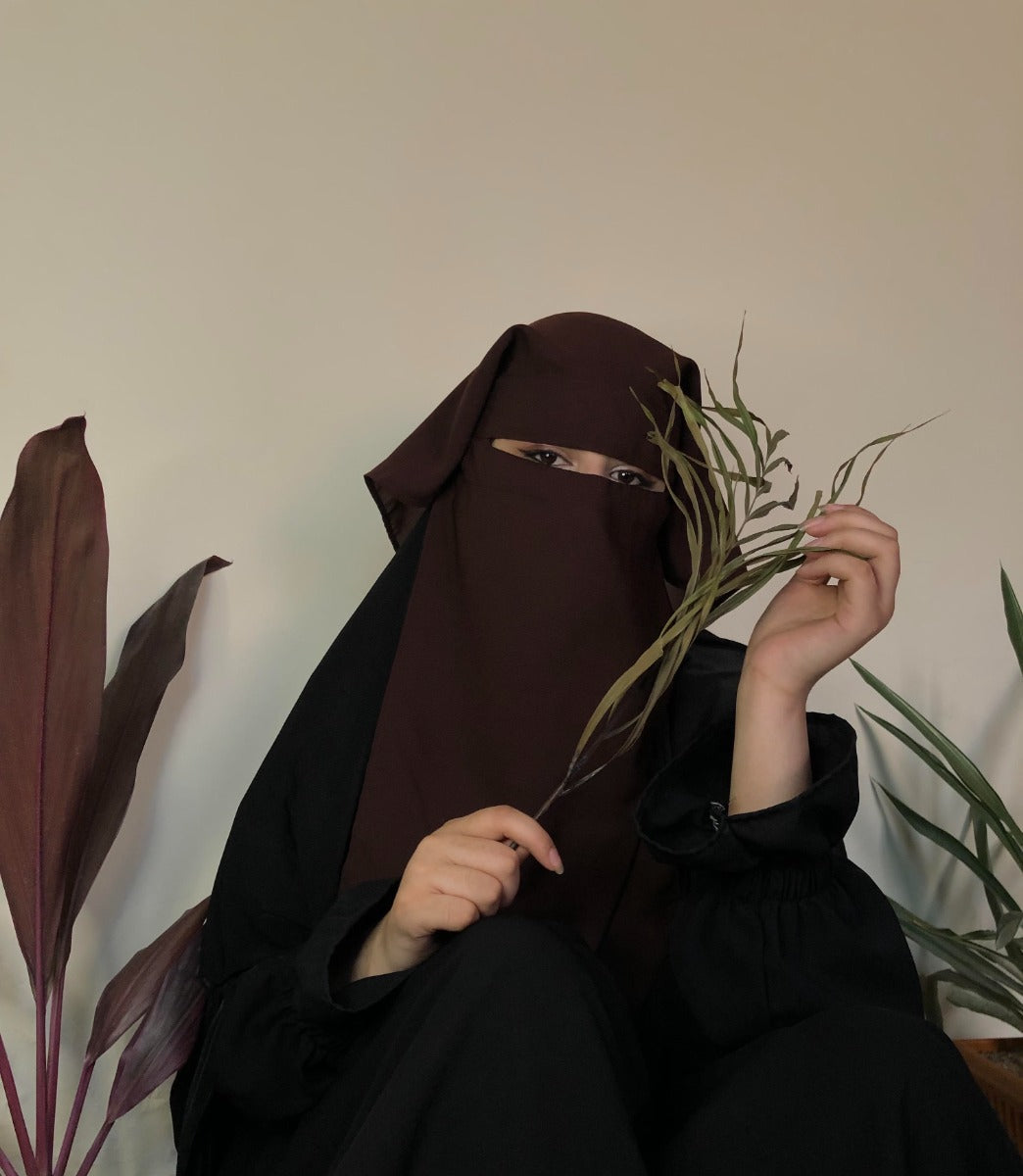 Double Layer Niqab- Small