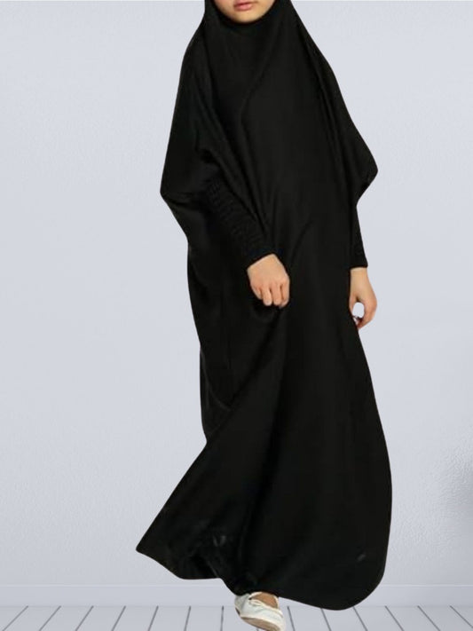 Nida Satin Full-Length Jilbab for Kids