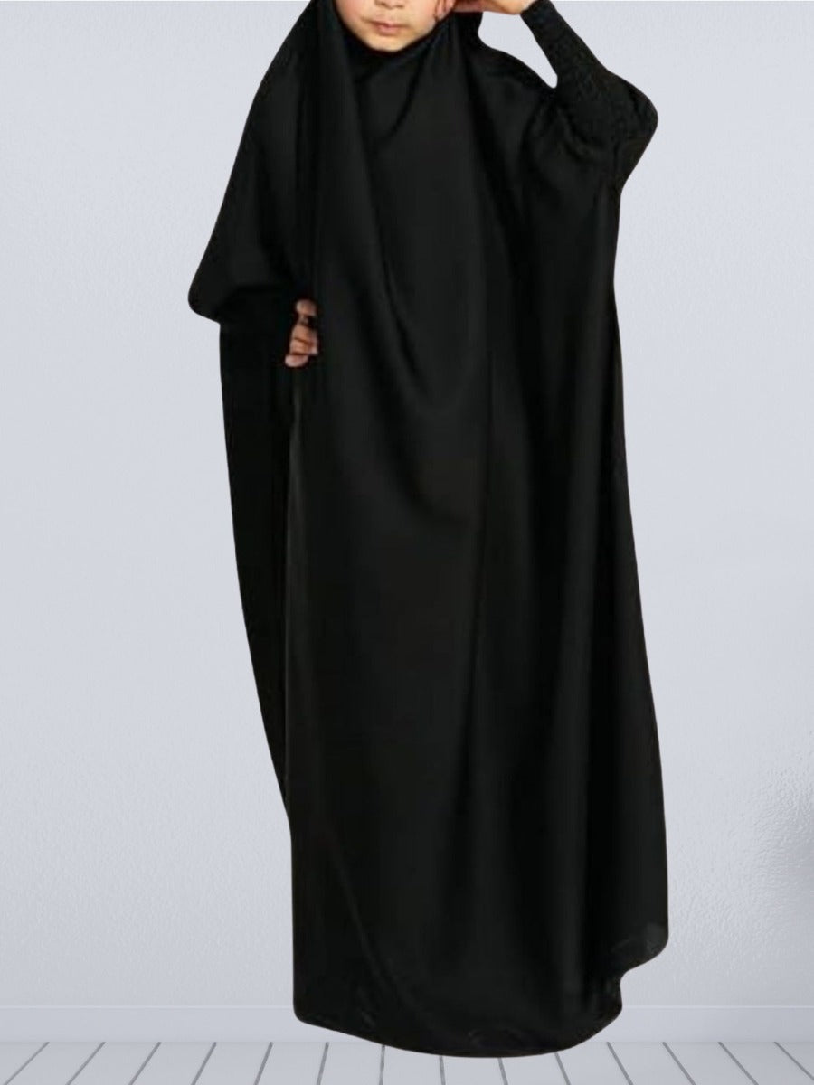 Nida Satin Full-Length Jilbab for Kids