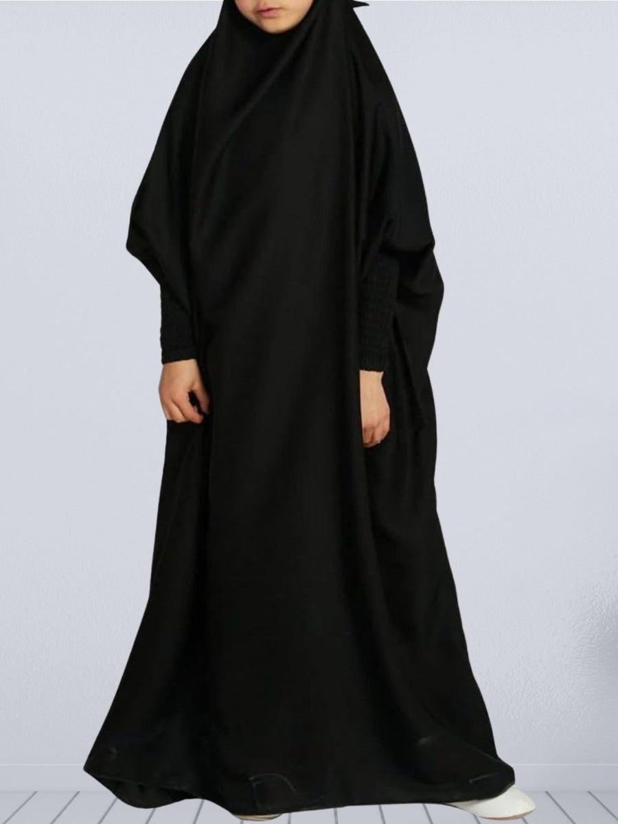 Nida Satin Full-Length Jilbab for Kids