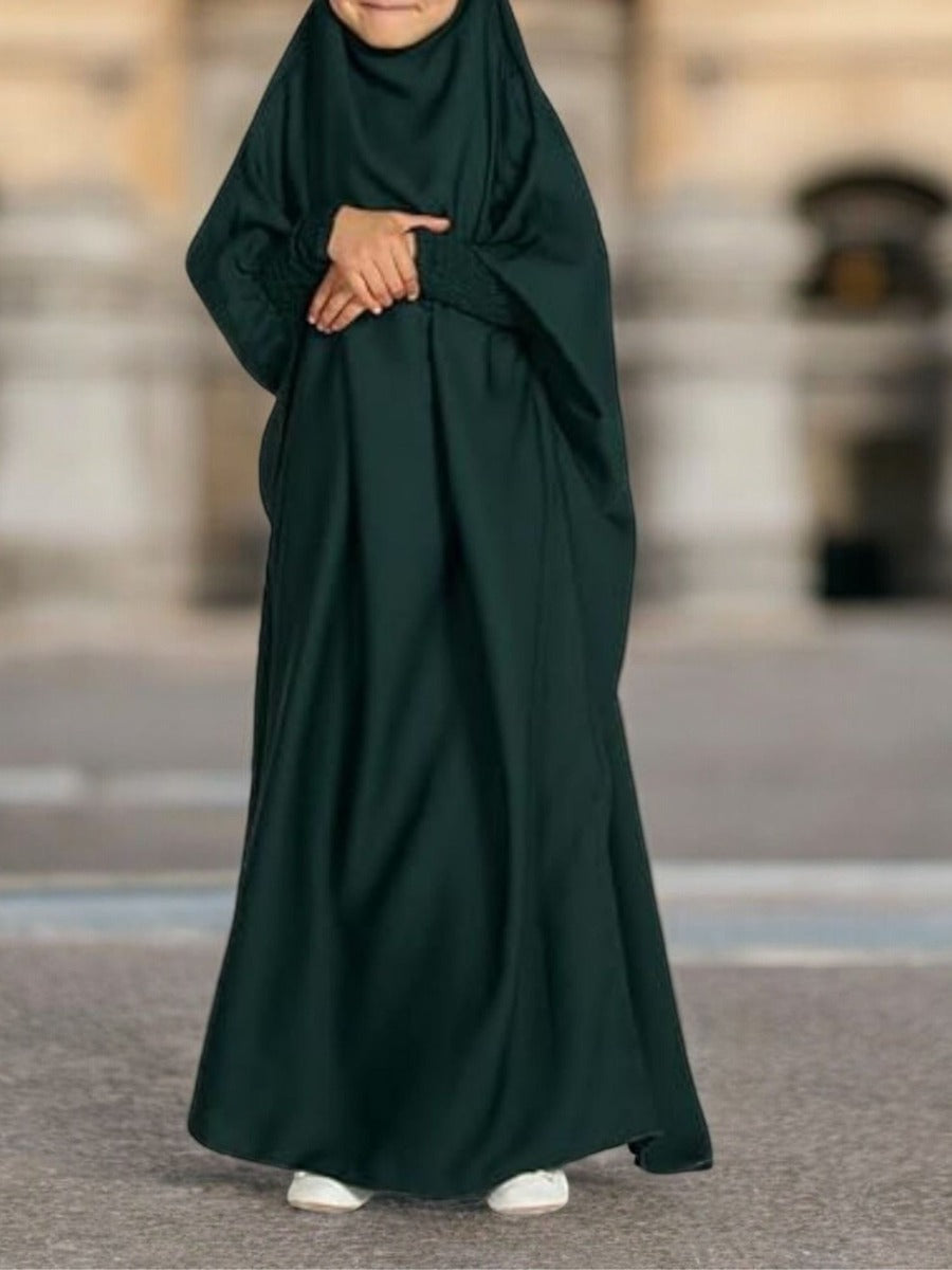 Nida Satin Full-Length Jilbab for Kids