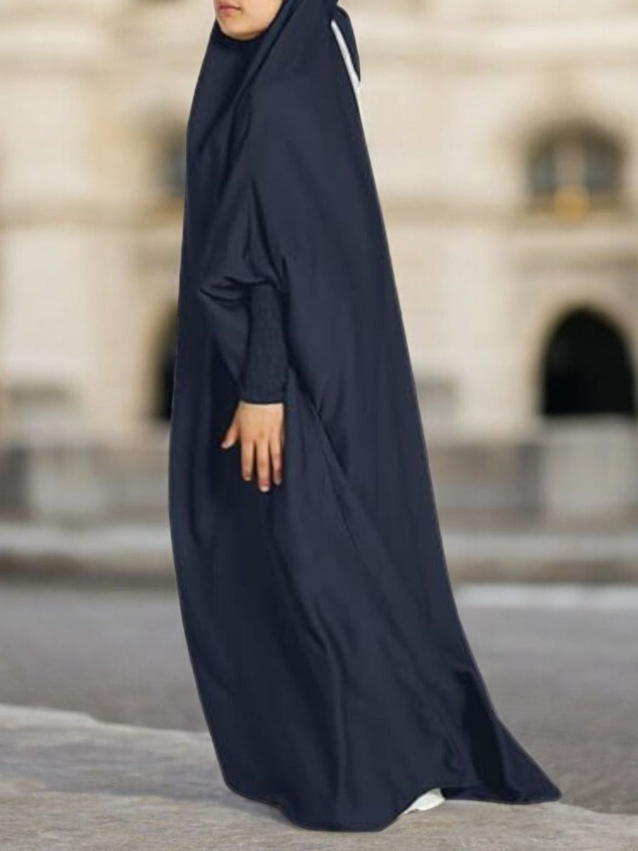Nida Satin Full-Length Jilbab for Kids