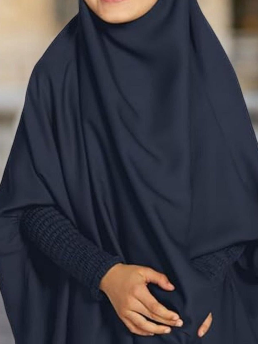 Nida Satin Full-Length Jilbab for Kids