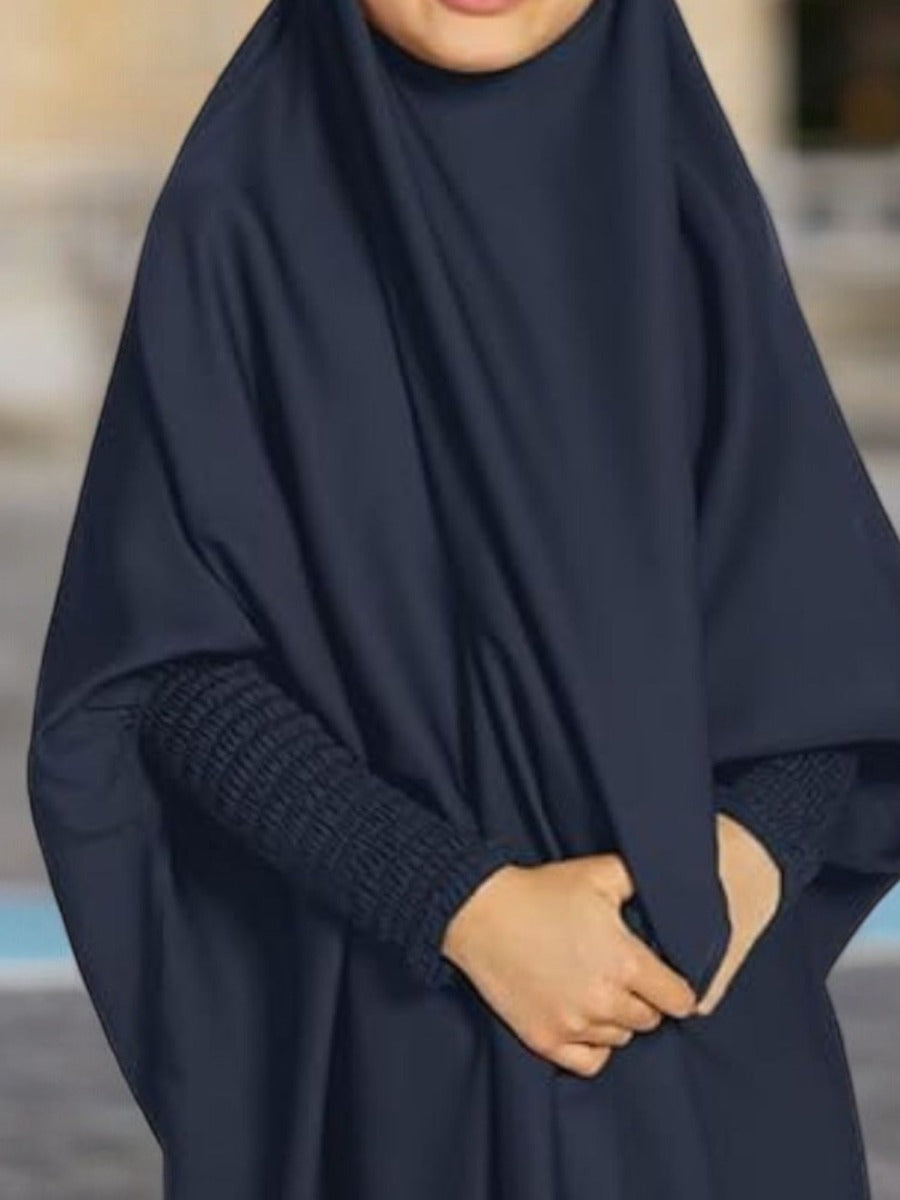 Nida Satin Full-Length Jilbab for Kids