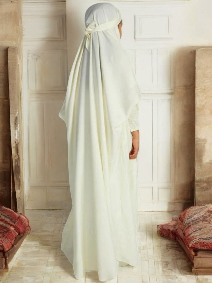 Nida Satin Full-Length Jilbab for Kids