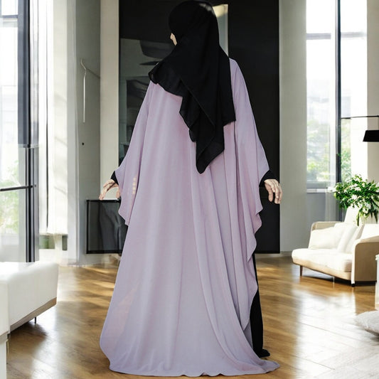 Princes Abaya Dress In Dual Layer