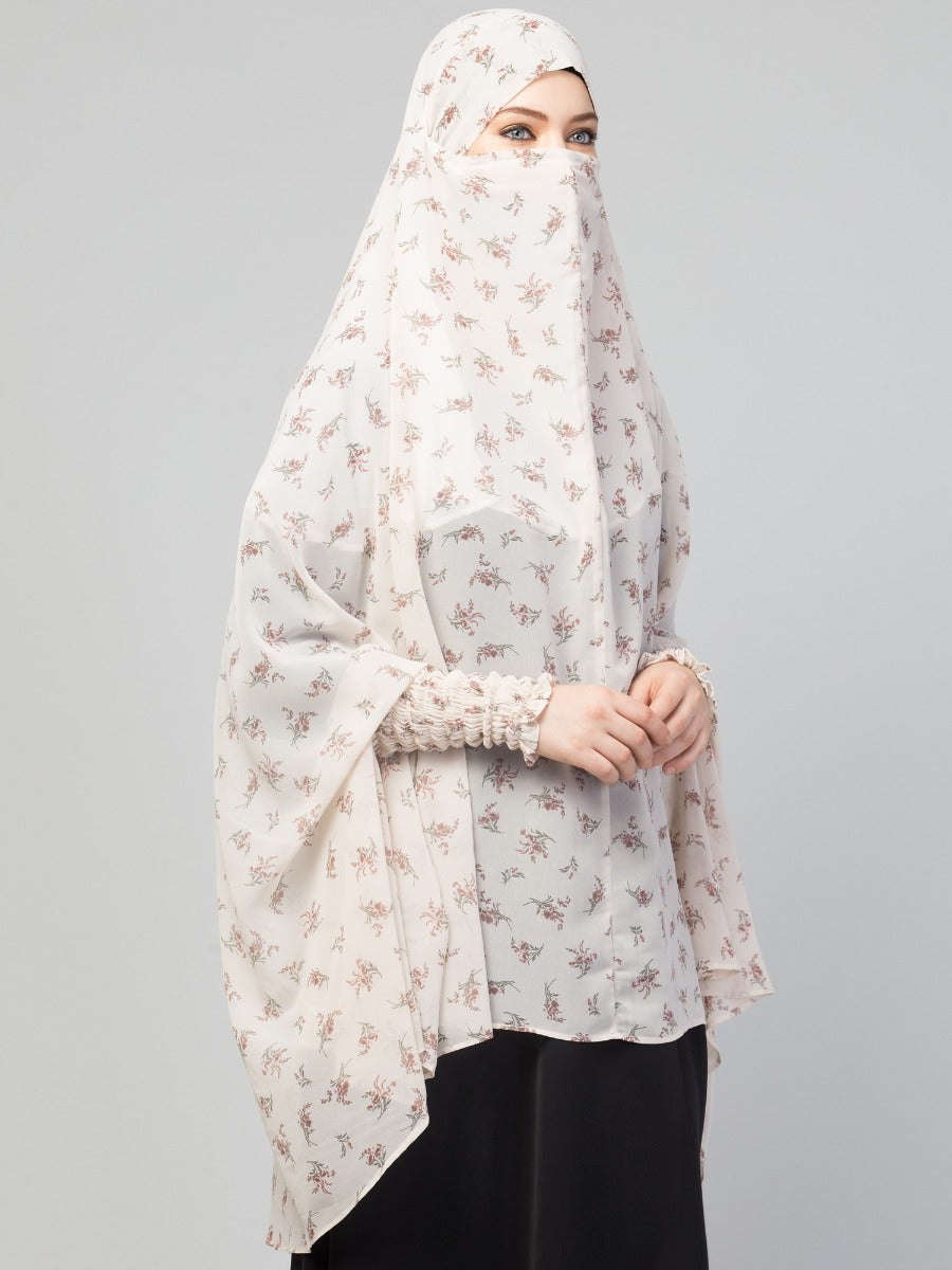 Full Size Georgette Khimar With Lining