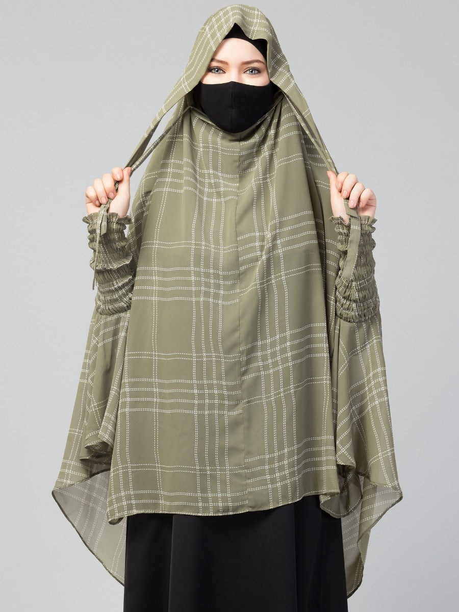 Full Size Georgette Khimar With Lining