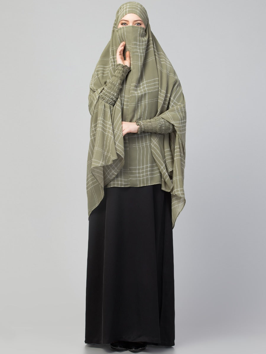 Full Size Georgette Khimar With Lining