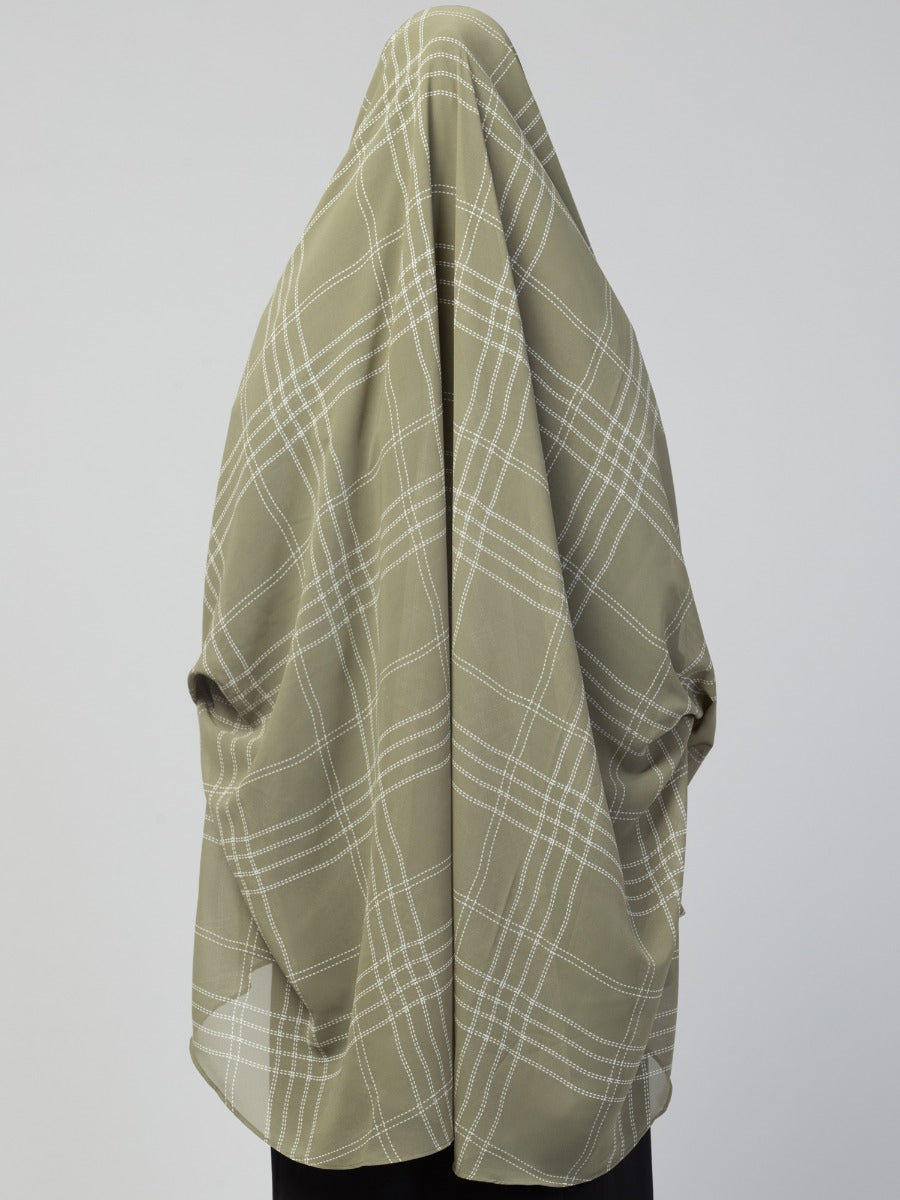 Full Size Georgette Khimar With Lining