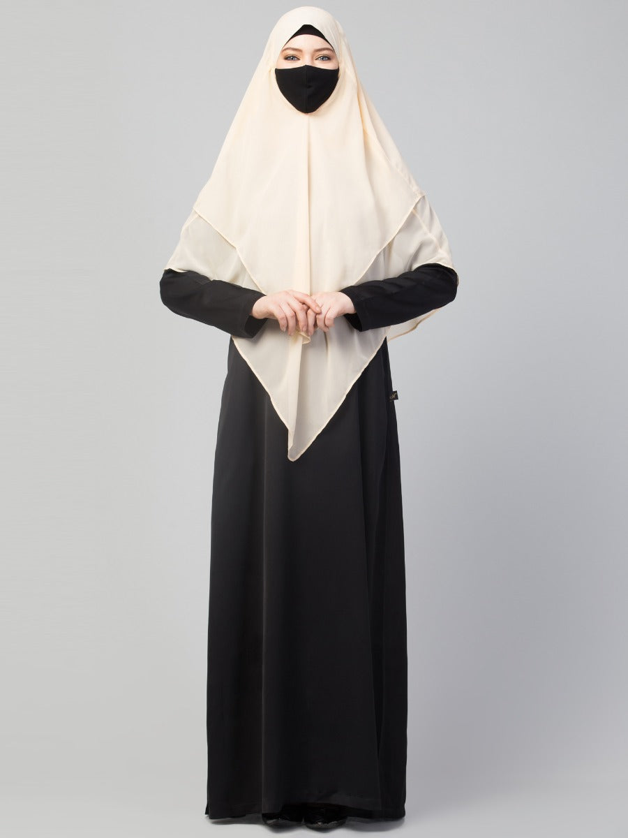 Triangular Khimar In Layers