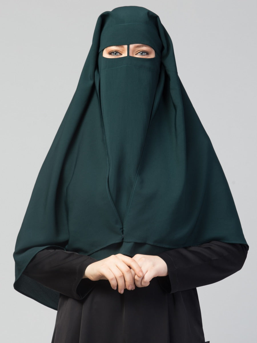 Full Size Niqab In 2 Layers
