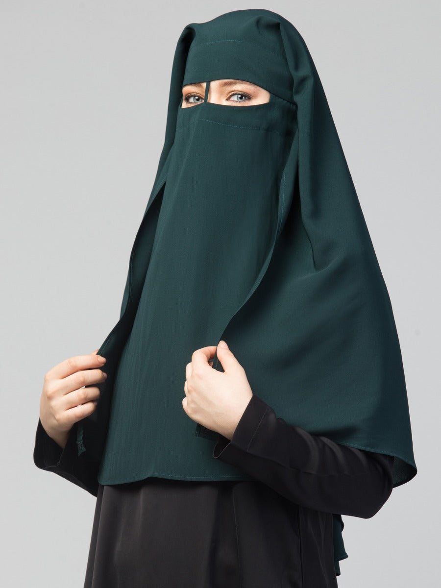 Full Size Niqab In 2 Layers
