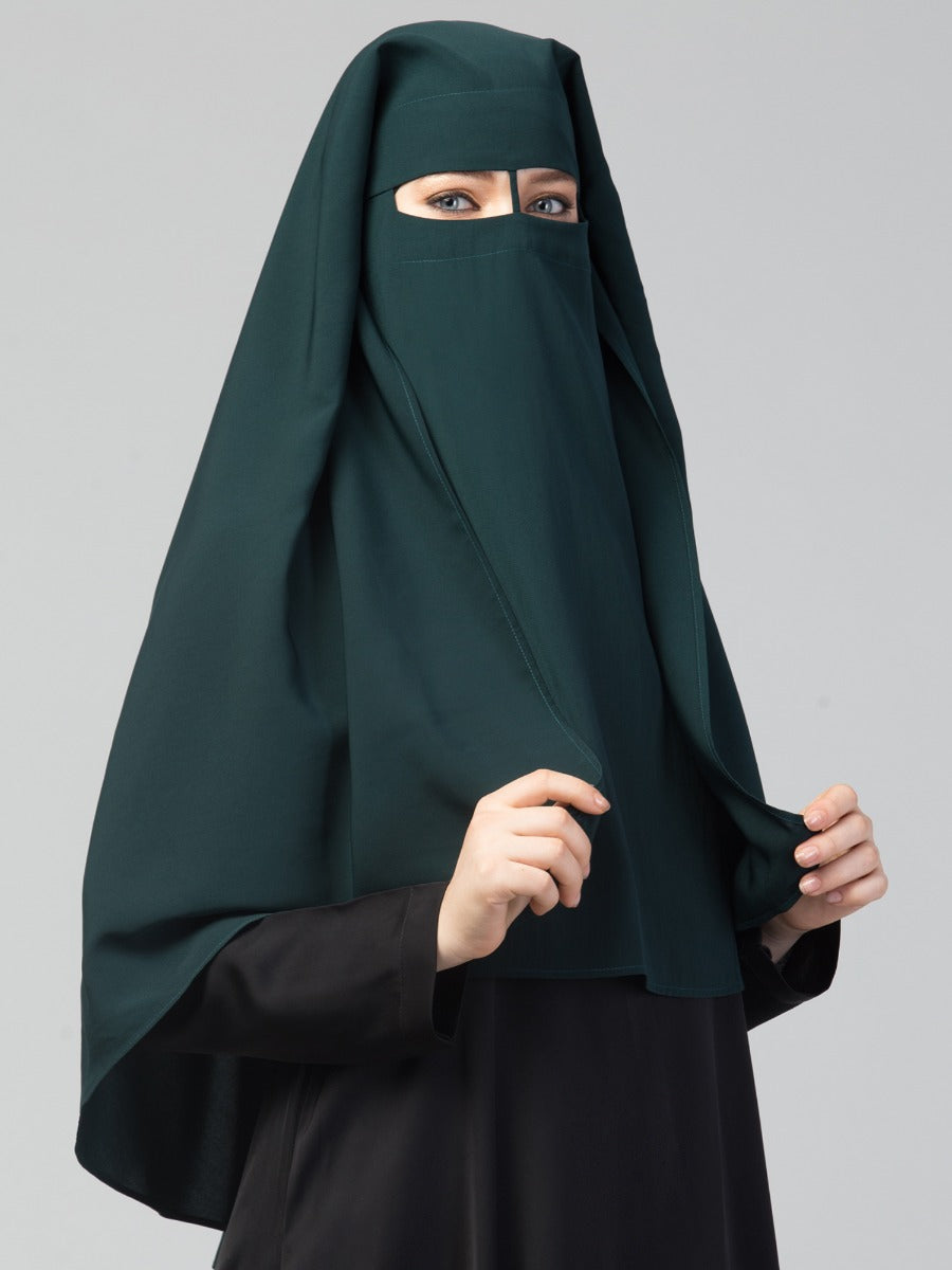 Full Size Niqab In 2 Layers