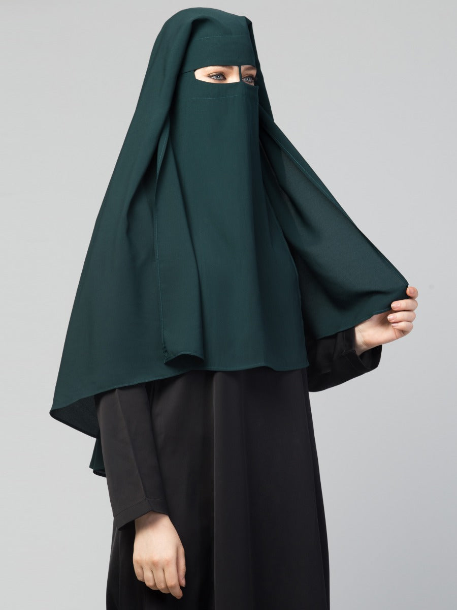 Full Size Niqab In 2 Layers