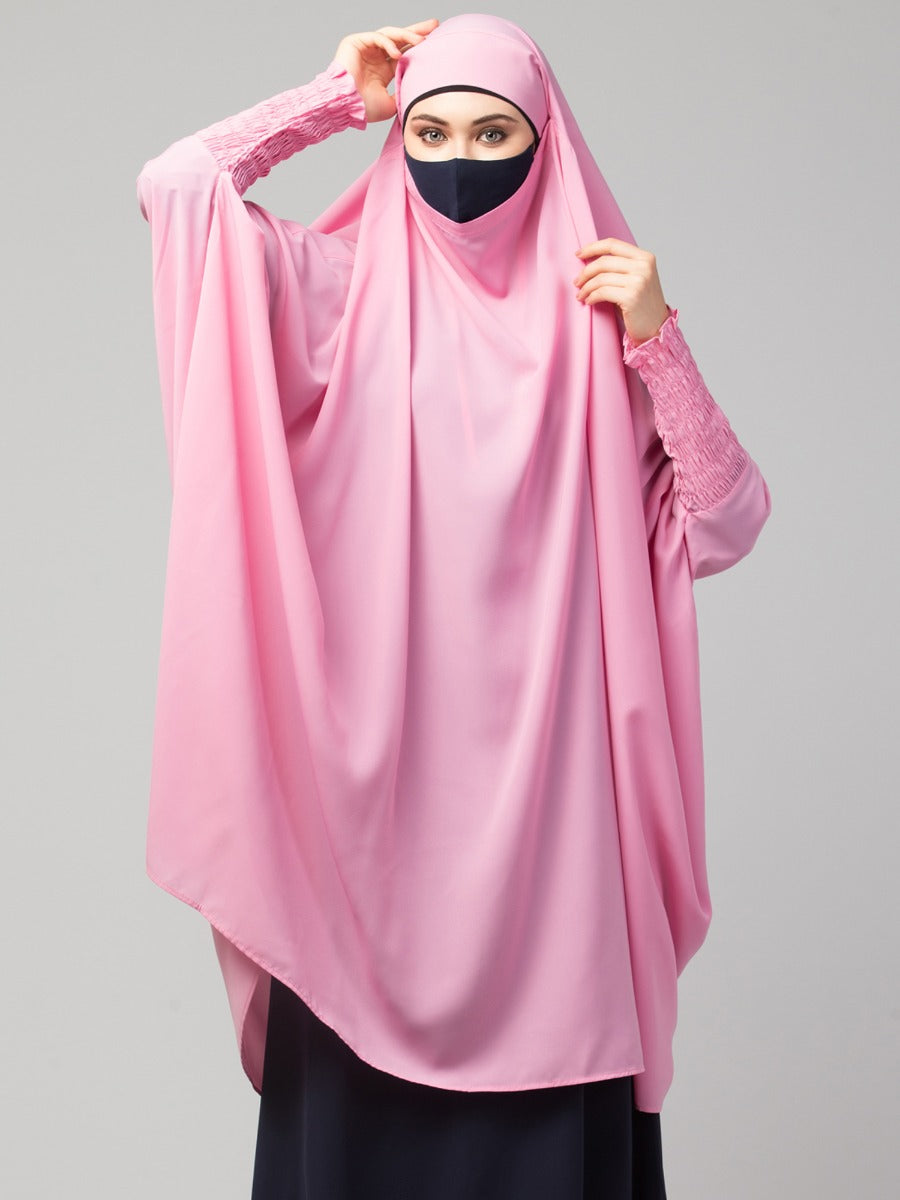 Khimar-Long Prayer Hijab With Mouth-Piece
