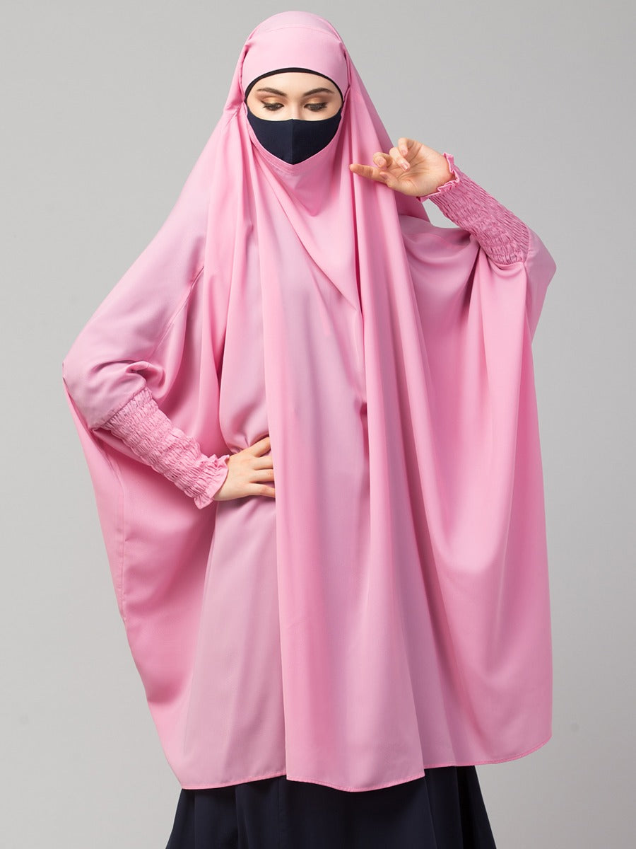 Khimar-Long Prayer Hijab With Mouth-Piece