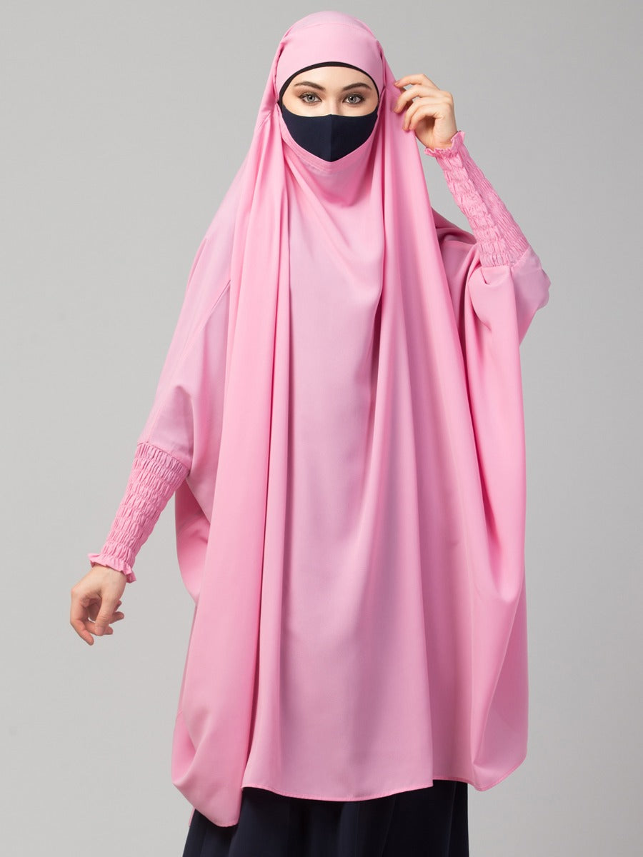 Khimar-Long Prayer Hijab With Mouth-Piece