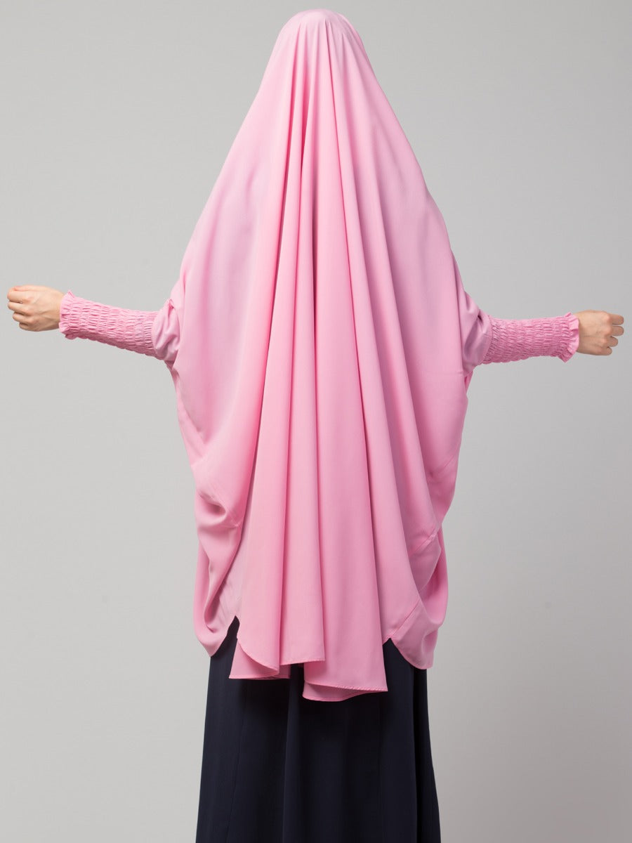 Khimar-Long Prayer Hijab With Mouth-Piece