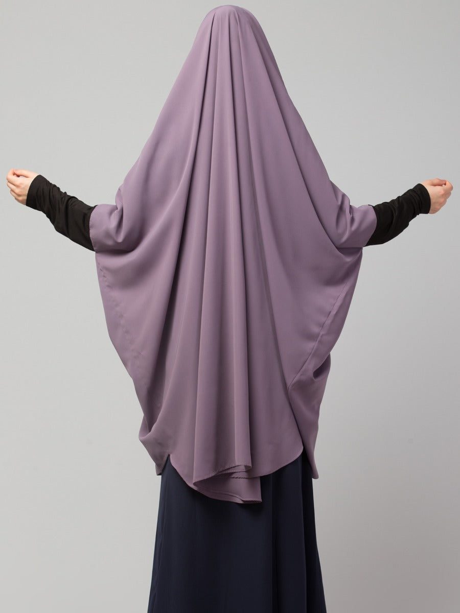 Khimar-Long Prayer Hijab With Mouth-Piece