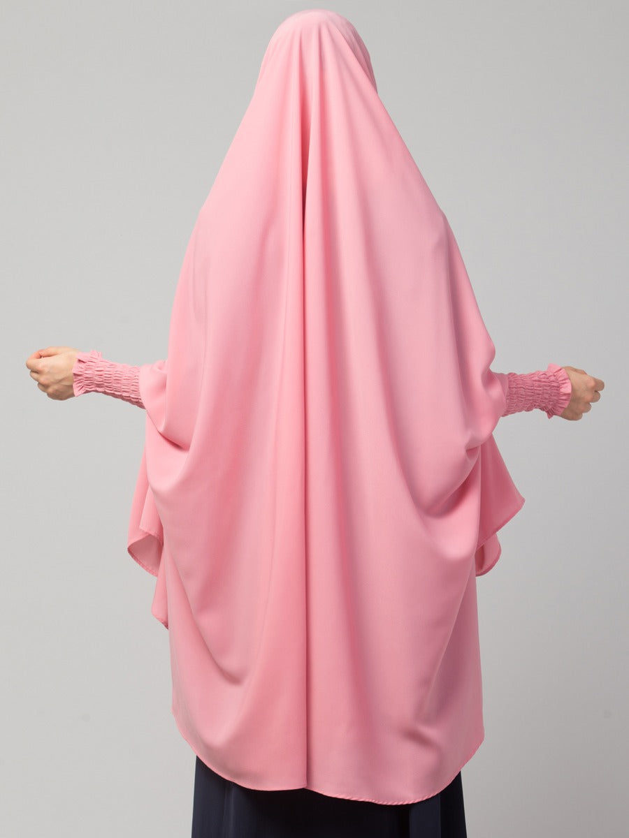 Khimar-Long Prayer Hijab With Mouth-Piece