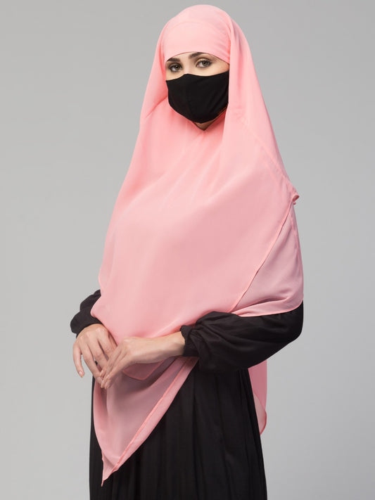 Triangular Khimar In Layers