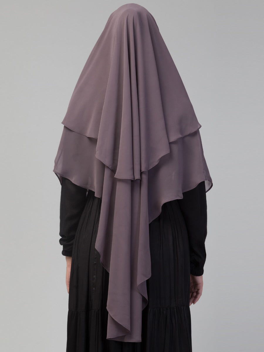 Triangular Khimar In Layers