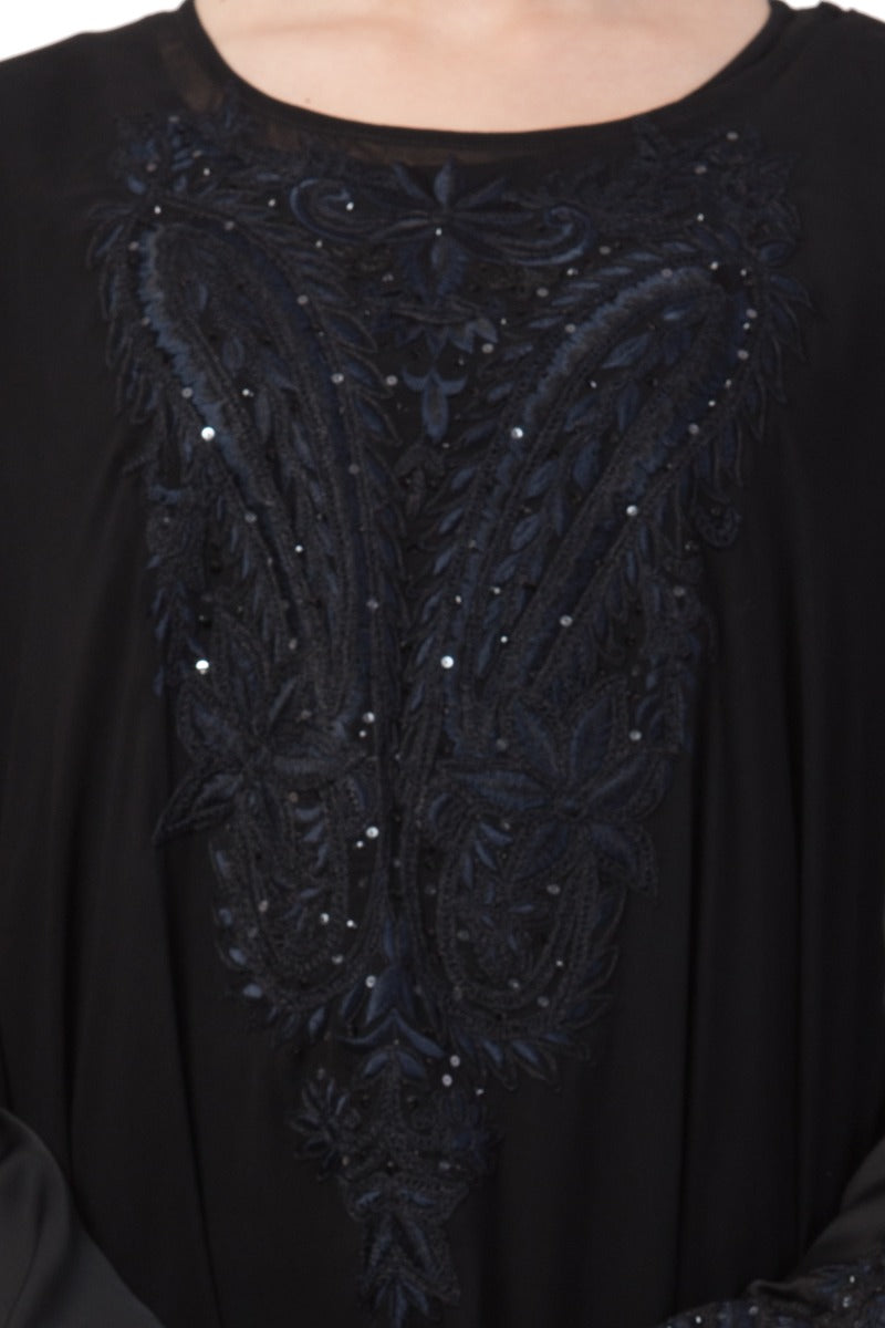 Designer Abaya Like Dress For Special Occasions-Non Abaya