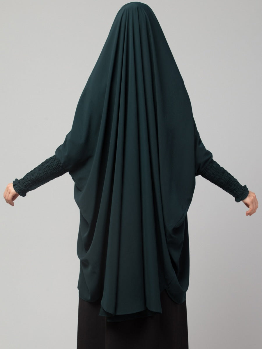 Khimar-Long Prayer Hijab With Mouth-Piece