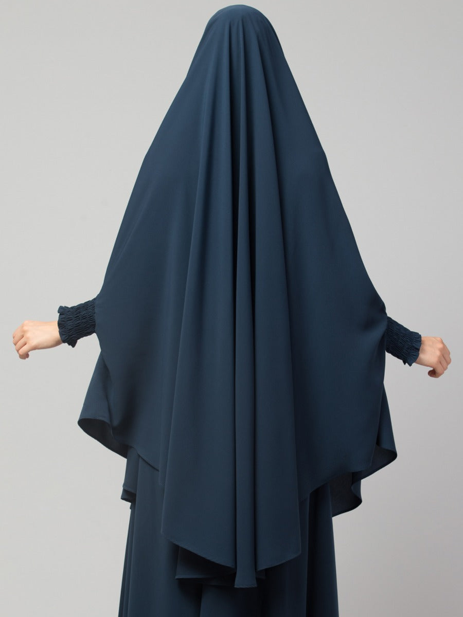 Khimar-Long Prayer Hijab With Mouth-Piece