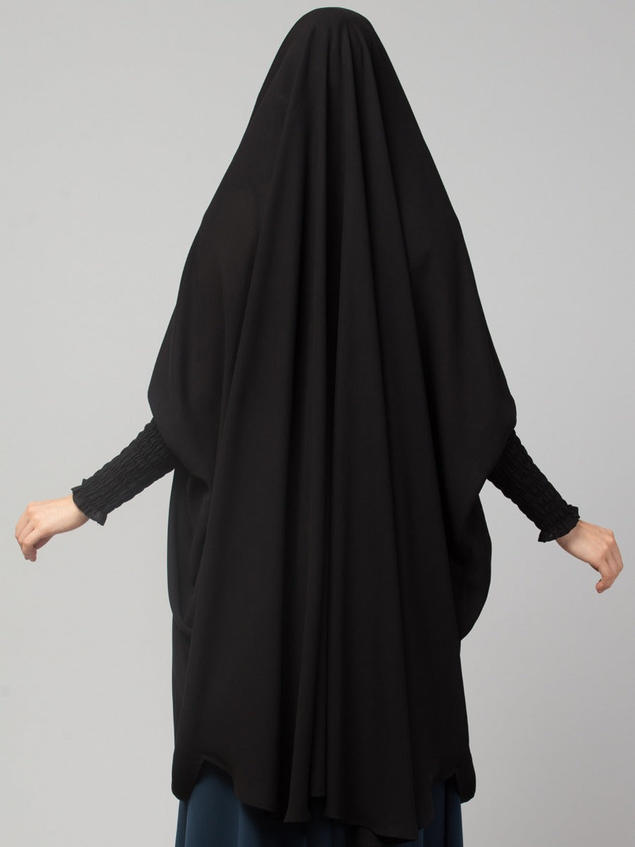Khimar-Long Prayer Hijab With Mouth-Piece