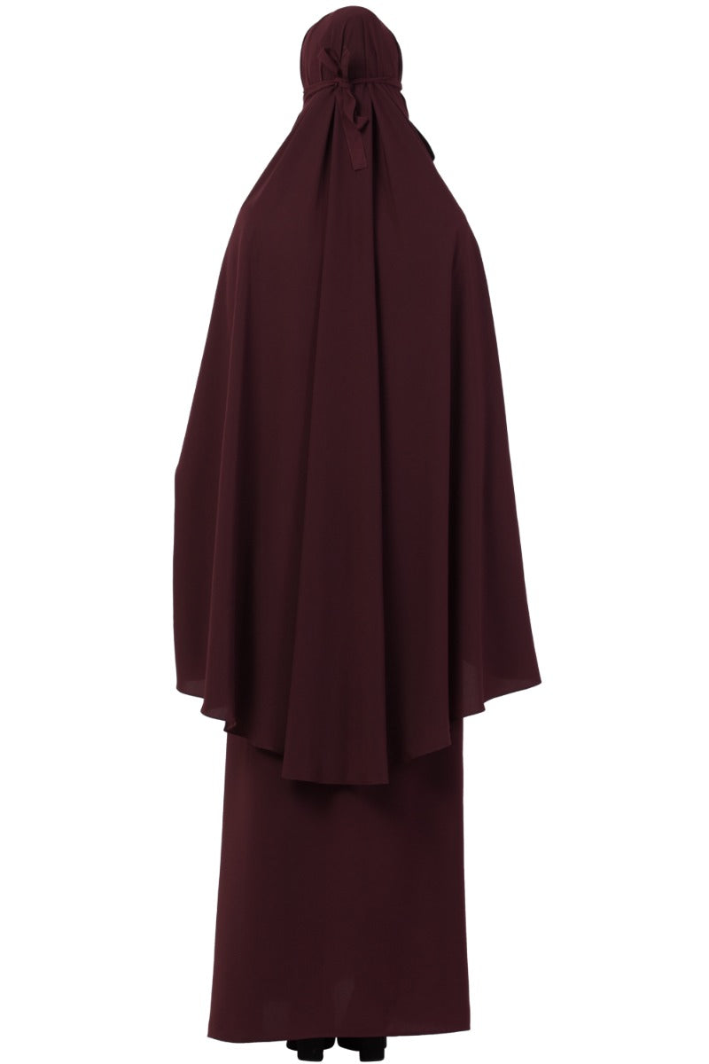 Mushkiya-Abaya Khimar Combo-Large