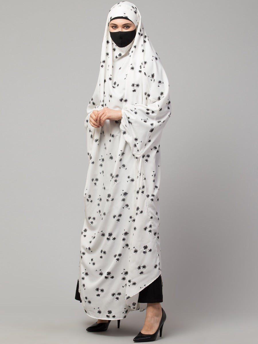 Full Length- Single Piece Jilbab With Adjustable Mouthpiece