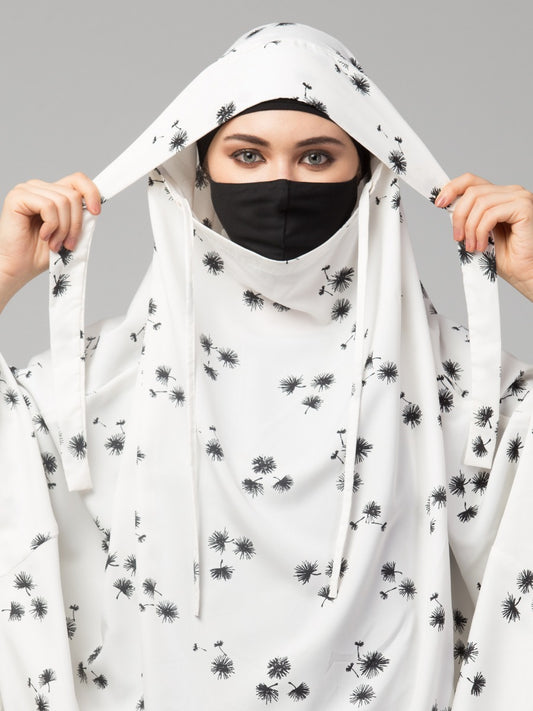 Full Length- Single Piece Jilbab With Adjustable Mouthpiece