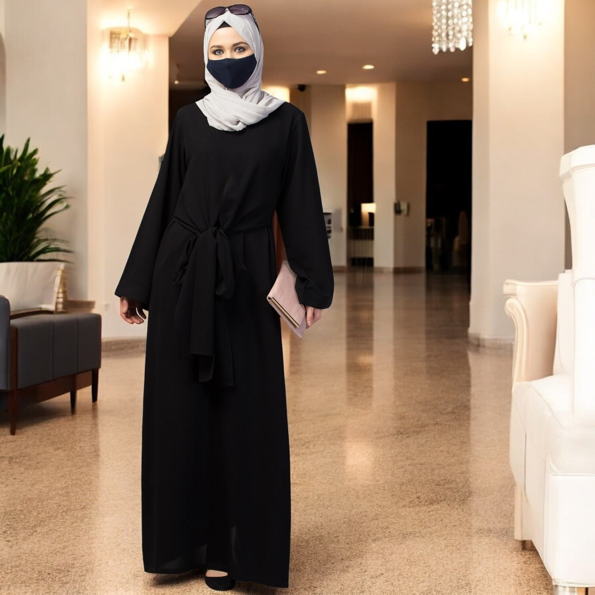 Abaya With Extra Panels To Style Differently