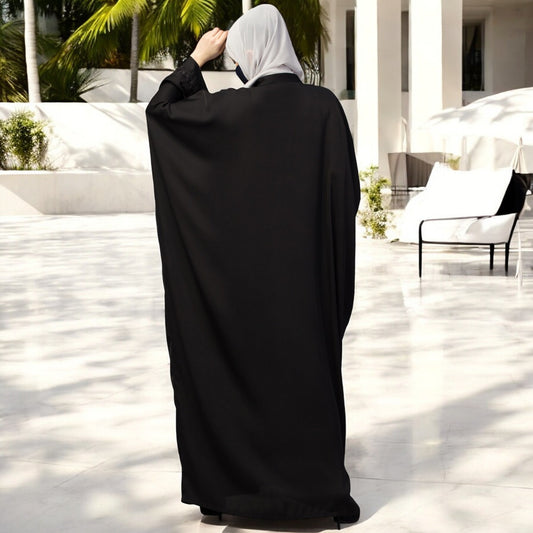 Designer Kaftan Abaya With Lacework & Tussels