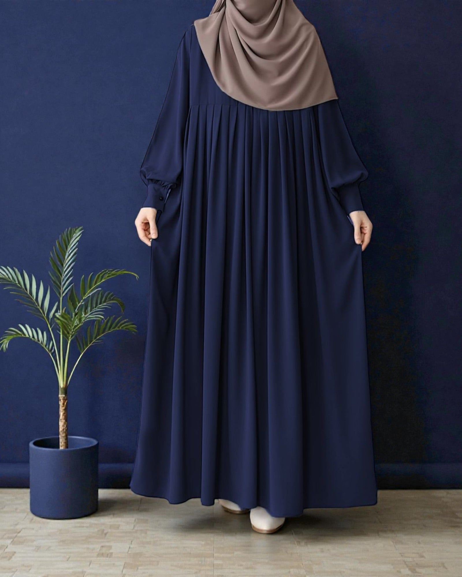 Abaya Hijab Turque Moderne Turkish Style Abaya With Concealed