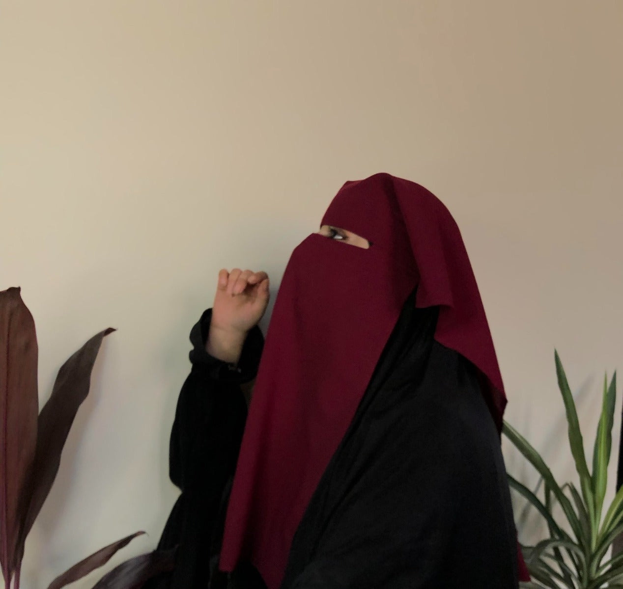 Double Layer Niqab- Small