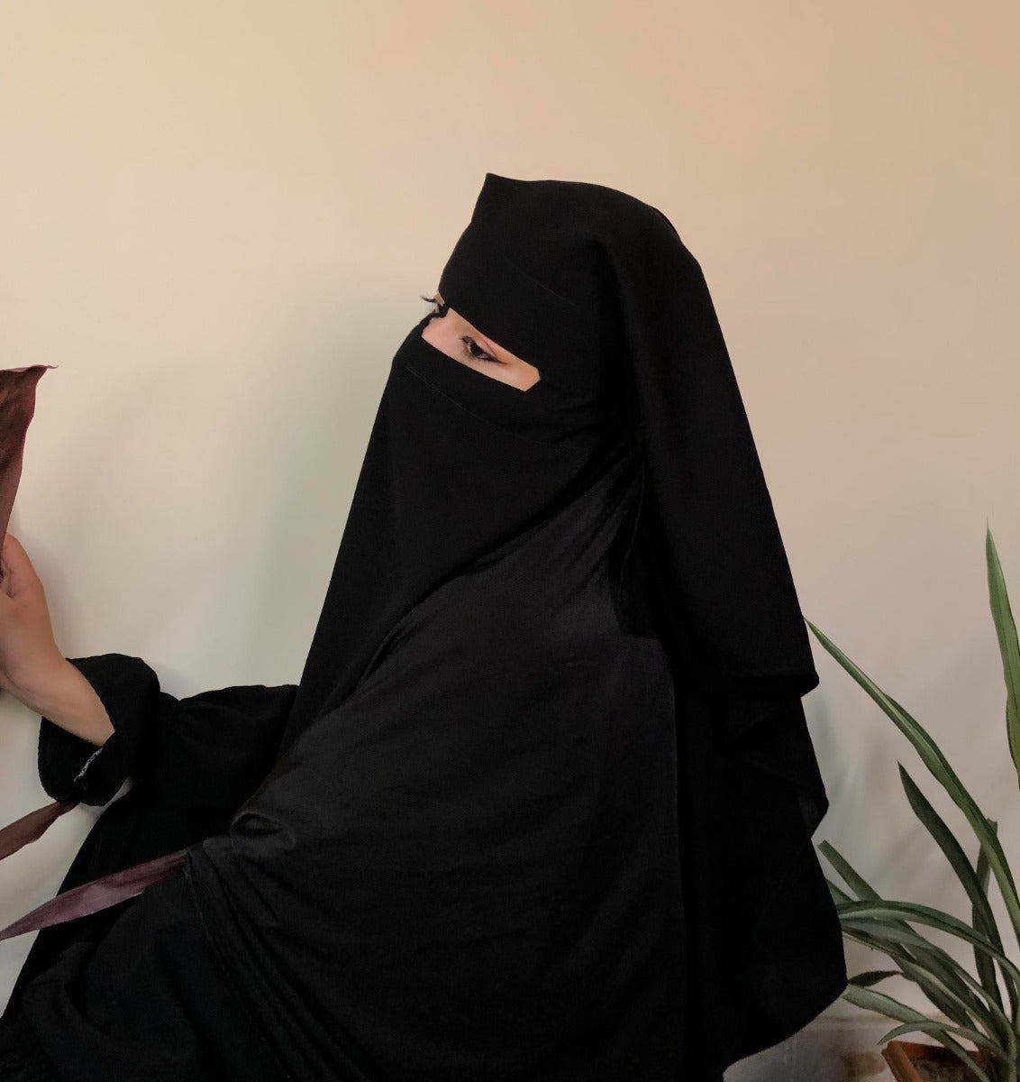 Double Layer Niqab- Small