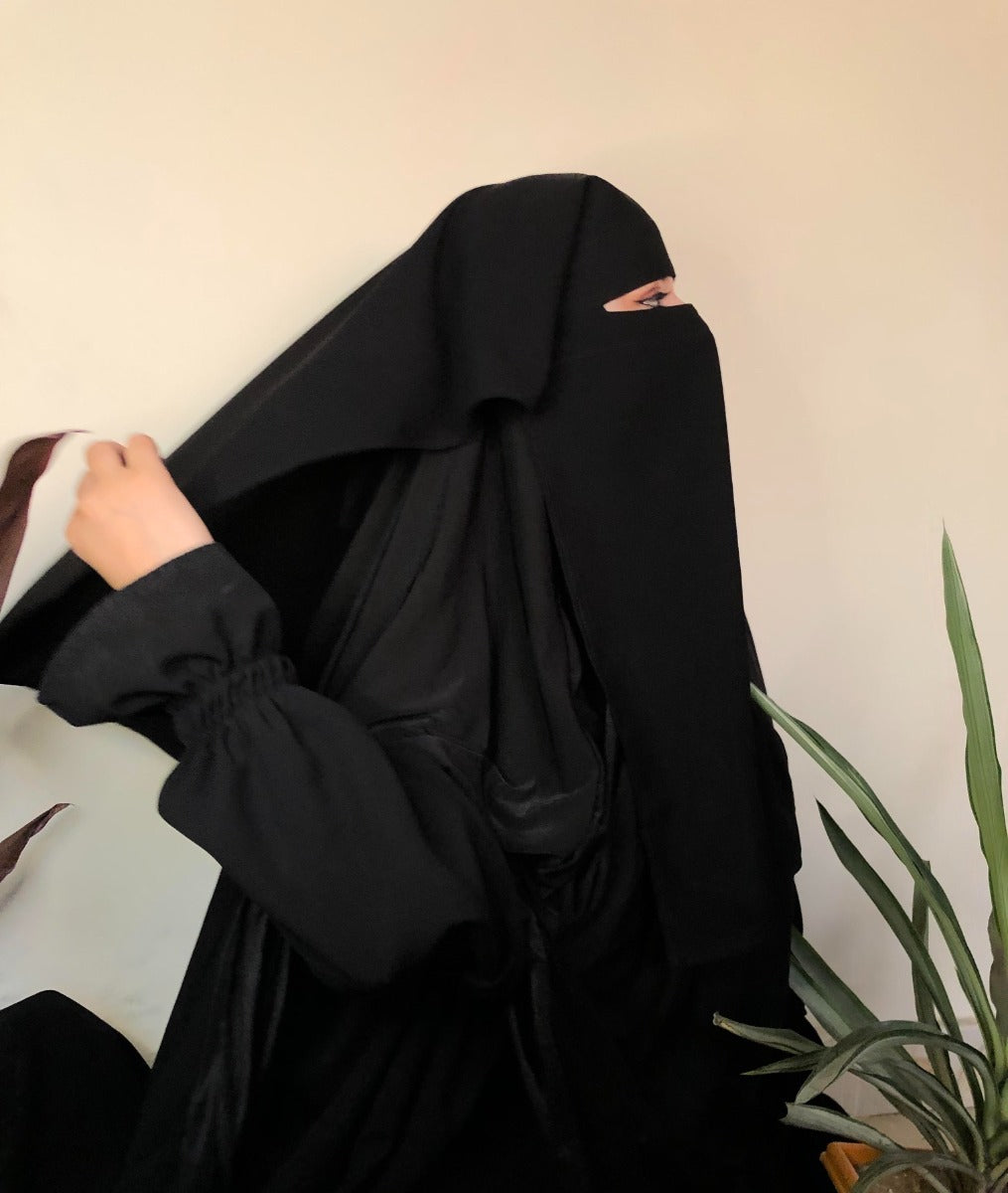 Double Layer Niqab- Small