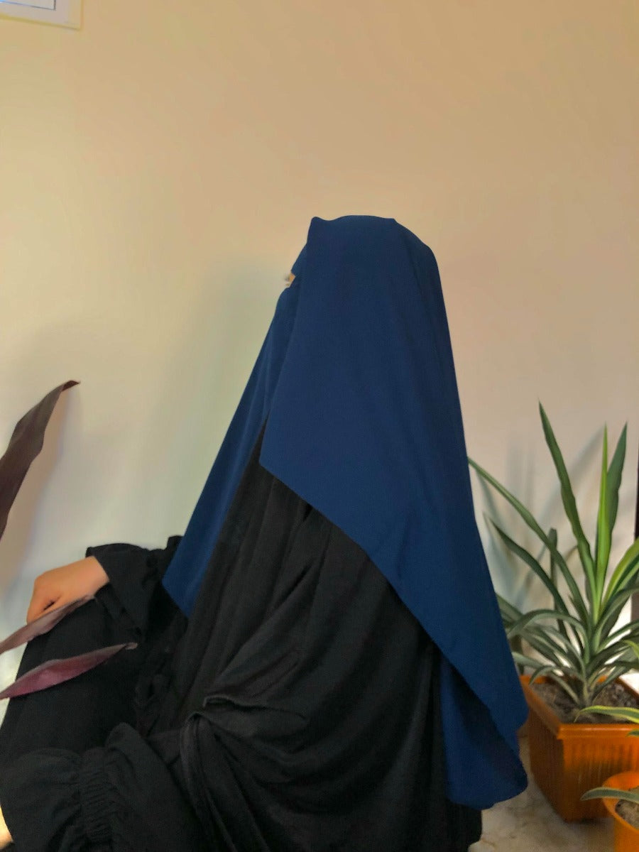 Double Layer Niqab- Full Covering