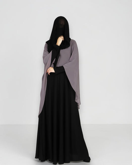 Princes Abaya Dress In Dual Layer