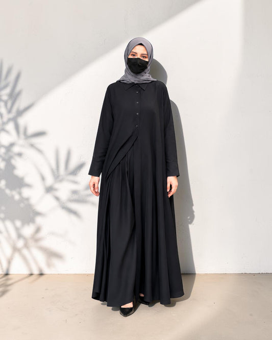Designer Co-ord Set with Long Tunic and Elasticated Bottom