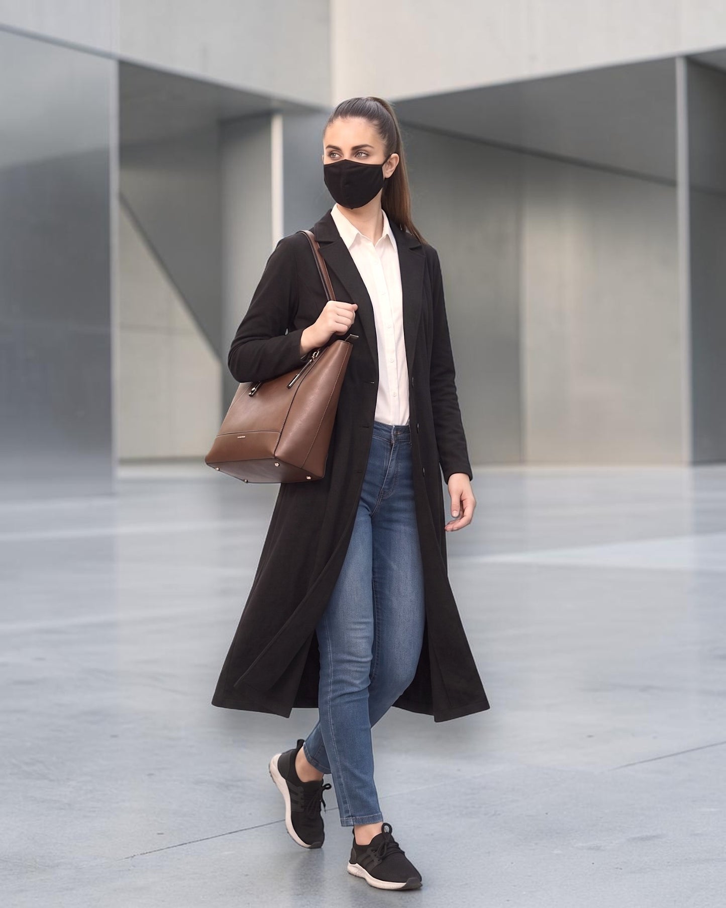Longline Blazer for Woman with Pockets | blazer-for-woman